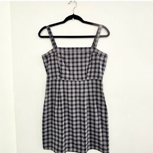 Forever 21 Plaid Sleeveless Dress Size M